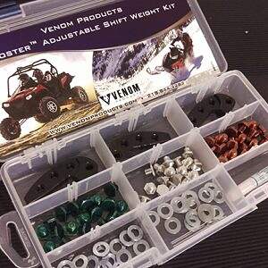 Rooster Weight Kit, Dirt, 52g-90g, Polaris Ranger XP 800/RZR 800/Sportsman