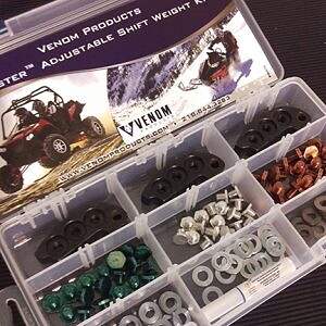 Rooster Weight Kit, Dirt, 74g-110g, Polaris RZR 800